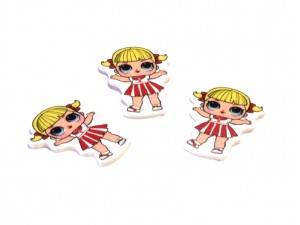 Серединка "Лялька ЛОЛ Cheer Captain", 4*3 см